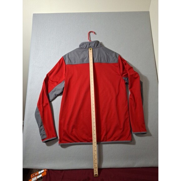 Under Armour  1/4 Zip Men’s L Loose Cold Gear Infrared Fleece Wisconsin Badgers - Picture 6 of 8